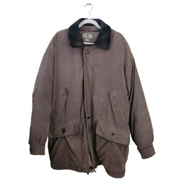 Rainforest  Rugged Elegance Down Barn Coat Tabacco Size XL - Picture 2 of 15